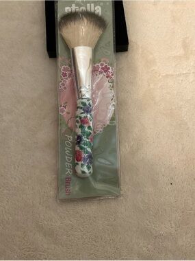 Stellah Pink, Green & White Striped Cosmetic Brush Packaging